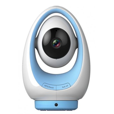 FOSCAM FOSBABY P1/BLUE 1,0MPX, HD 720P, MOTORIZADA, P2P, DETECCIÓN TEMPERATURA Y HUMEDAD, WIFI