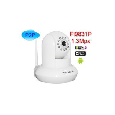 CÁMARAS FOSCAM IP FI9831P (1.3MPX) WIFI MOTORIZADA BLANCA H264 - ONVIF- P2P