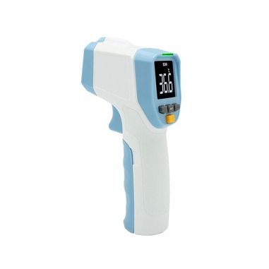 TERMÓMETRO INFRARROJO para medición de temperatura corporal. Precisión de ±0,3°C, Distancia de 5 ~ 10 cm Alarma sonora