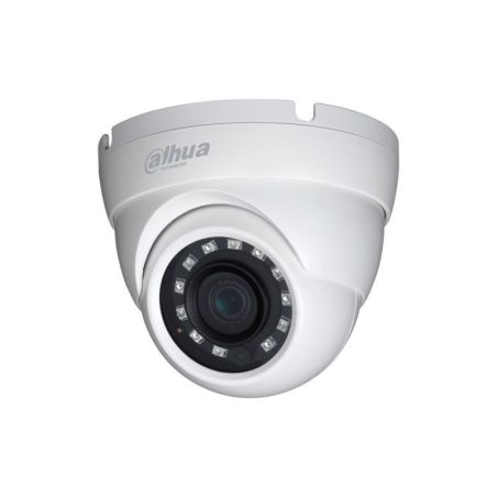 Cámara domo Dahua Óptica fija 2mpx, Exterior SMART IR 30M