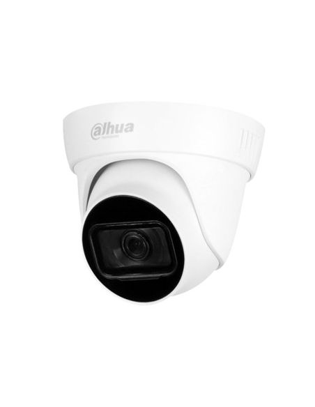 Cámara domo 4 en 1 Dahua Óptica fija 2mpx Exterior SMART IR 30M AUDIO