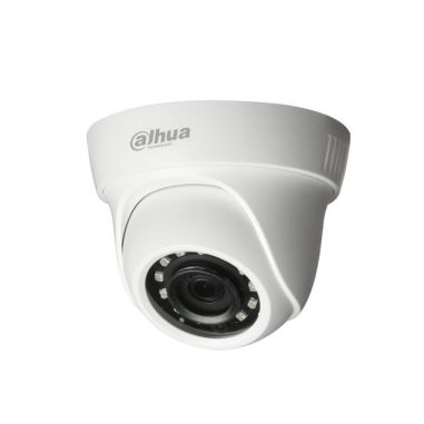 Cámara domo 4 en 1 Dahua Óptica fija 2mpx, Exterior Smart IR 20M