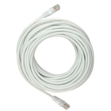 Latiguillo de red de 30m, cable UTP categoría 5E, gris
