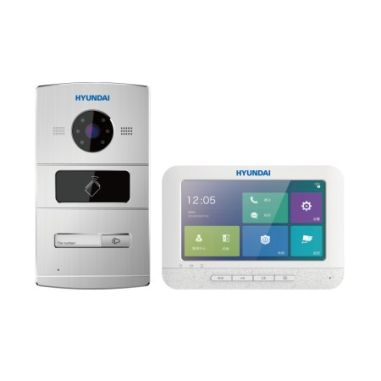 KIT DE VIDEOPORTERO IP DE EXTERIOR + MONITOR IP TÁCTIL DE 7"