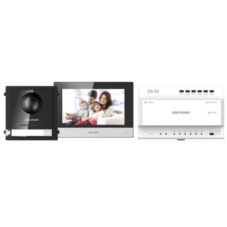 KIT DE INTERCOMUNICADOR DE VÍDEO A DOS HILOS PLUG&PLAY