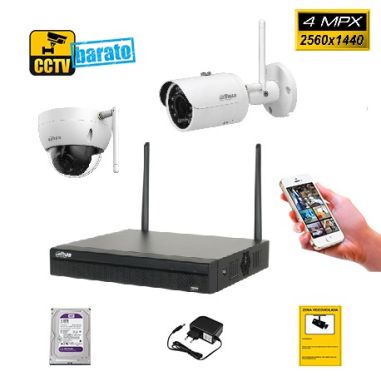 CONFIGURA TU KIT IP WIFI DE 4 MPX