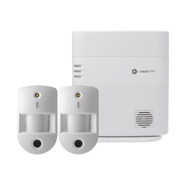 KIT VESTA BY CLIMAX: 1X VESTA-047 CENTRAL 4G, 2X VESTA-096 PIRCAM CON PET INM.