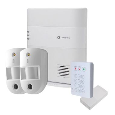 KIT alarma VESTA BY CLIMAX con Central, teclado y 2 detectores PIRCAM