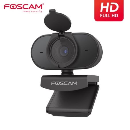 FOSCAM WEBCAM W25 FULL HD 2MPX 1080P AUDIO, COMPATIBLE CON WINDOWS, LINUX, MAC Y ANDROID.