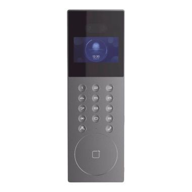 Videoportero IP Safire para 500 apartamentos, Pantalla 4.3" a color y Teclado Cámara 2Mpx Alarma, Altavoz y micrófono integrado,