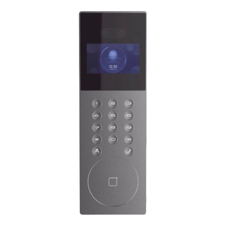 Videoportero IP Safire para 500 apartamentos, Pantalla 4.3" a color y Teclado Cámara 2Mpx Alarma, Altavoz y micrófono integrado,