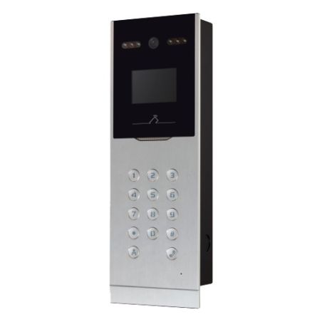 Videoportero IP Safire para apartamentos, Cámara 2Mpx Gran angular, Pantalla 3,5" Alarmas Altavoz y micrófono integrado