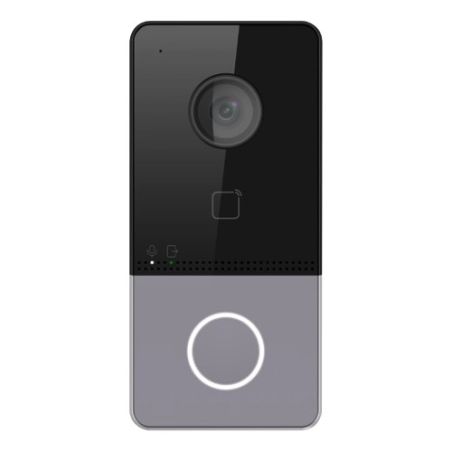 Videoportero IP PoE Safire con cámara 2Mpx para 1 apartamento, gran angular ajustable