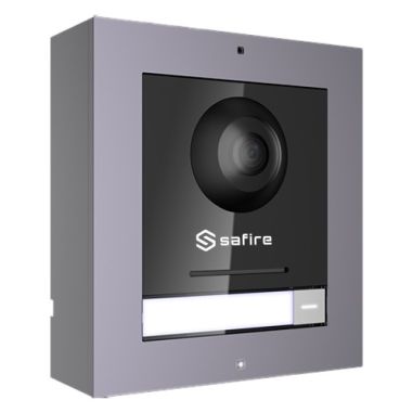 Videoportero IP PoE Safire Cámara 2Mpx Audio bidireccional para exterior