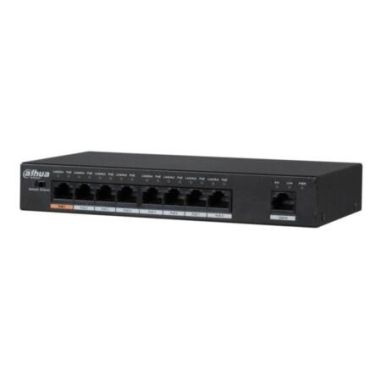 SWITCH DE 8 PUERTOS POE/POE+/HI-POE 10/100 + 1 PUERTO UPLINK 10/100