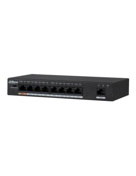 SWITCH DE 8 PUERTOS POE/POE+/HI-POE 10/100 + 1 PUERTO UPLINK 10/100
