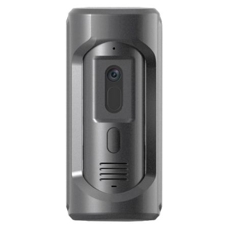 Videoportero IP PoE X-Security Cámara 2Mpx gran angular 1 Botón Audio y Antivandálico