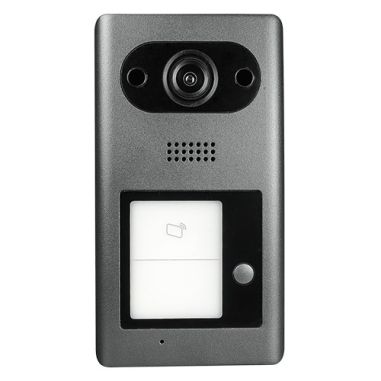 Videoportero IP PoE X-Security Cámara 2Mpx Lente gran angular, Audio, 1 Botonera de llamada, antivandálico