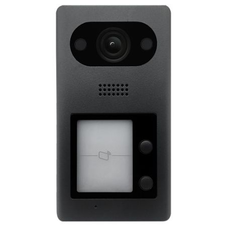 Placa Videoportero IP PoE X-Security Cámara 2Mpx gran angular Audio Doble botonera para exterior y antivandálico