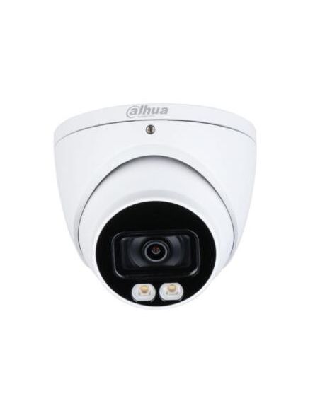 Cámara domo fijo 4n1 Dahua Óptica fija 4mpx para exterior IR 40m Audio