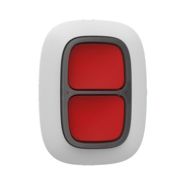 Ajax AJ-DOUBLEBUTTON-W - Doble Botón de pánico, Bidireccional, Inalámbrico 868 MHz
