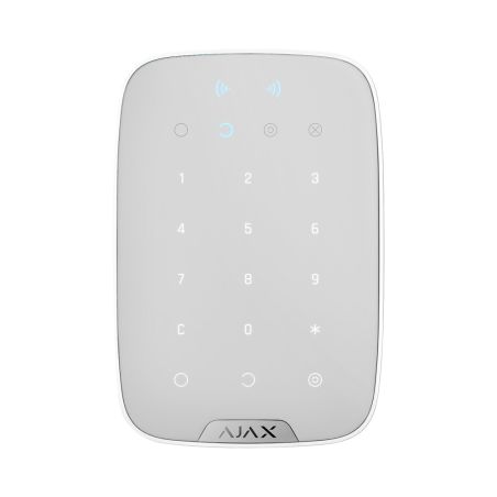 Teclado Ajax independiente con lector Certificado grado 2 Inalámbrico 868 MHz