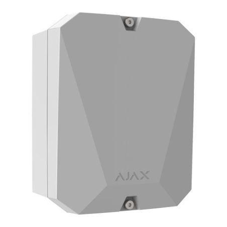 Multitransmisor Ajax Blanco vía radio Inalámbrico Alcance 2000M 18 Entradas cableadas