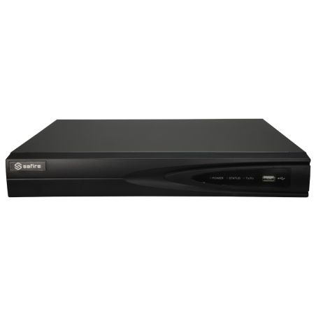 Videograbador 5n1 Safire 6 canales + 2 canales IP 4mpx Audio Alarmas Rec. Facial y TrueSense