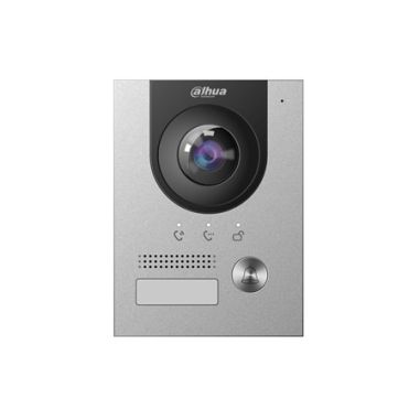 Videoportero IP PoE / 2 hilos SIP Dahua Óptica fisheye 2mpx exterior antivandálica