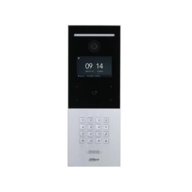 Placa de videoportero Dahua IP PoE óptica fija 2mpx para exterior antivandálica lector IC