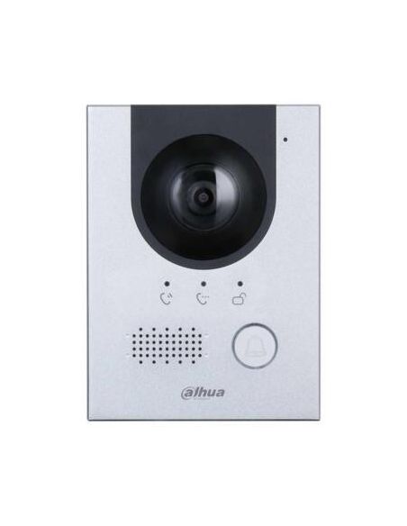 ESTACIÓN DE VIDEOPORTERO IP PoE /2 HILOS SIP DAHUA FISHEYE 2mpx EXTERIOR ANTIVANDALICA