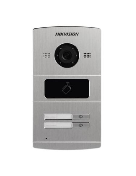 Estación de videoportero Ip Hikvision Óptica fija 2mpx para exterior