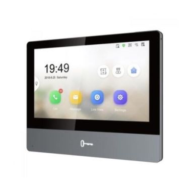 Monitor de videoportero IP PoE Hikvision para interior