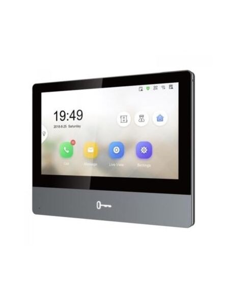 Monitor de videoportero IP PoE Hikvision para interior