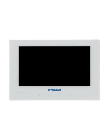 Monitor de videoportero IP o 2 Hilos Hyundai pantalla táctil 7" de interior