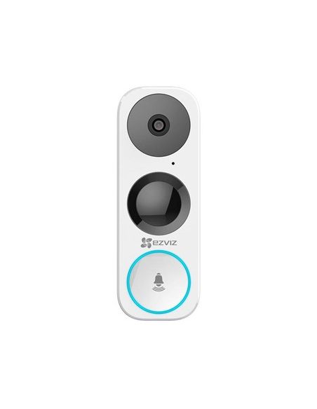 Videoportero inteligente Ezviz IP WIfi Óptica fija 3mpx IR 5m para exterior Slot SD