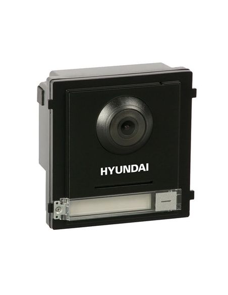 Placa de videoportero ip o 2 hilos Hyundai óptica fisheye 2mpx para exterior