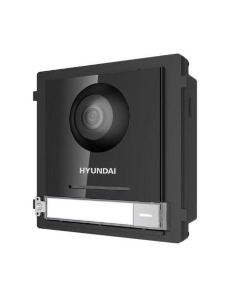 placa de videoportero IP PoE Hyundai óptica fisheye 2mpx para exterior
