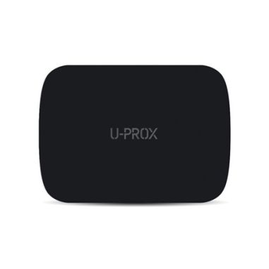 Central de seguridad vía radio y wifi U-Prox hasta 16 teclados 60 usuarios 60 llaveros, Negro