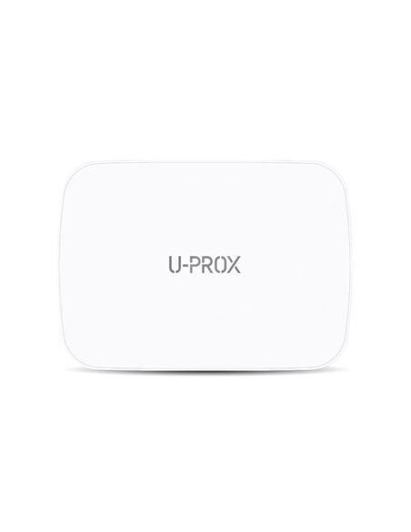 Central de seguridad vía radio y wifi U-Prox hasta 16 teclados 60 usuarios 60 llaveros, Blanco