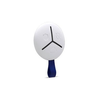 Mando seguridad U-Prox 3 botones, con indicadores LED, compatible como botón de pánico  Blanco.
