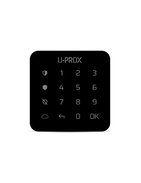 Teclado U-Prox ergonómico con botones táctiles y retroiluminados Controla una partición