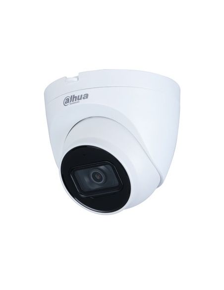Domo fijo Ip PoE Dahua Óptica fija 2mpx de exterior IR 30m Slot SD 258GB