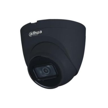 Domo fijo IP PoE Dahua Óptica fija 4mpx con Smart IR 30m para exterior Negro