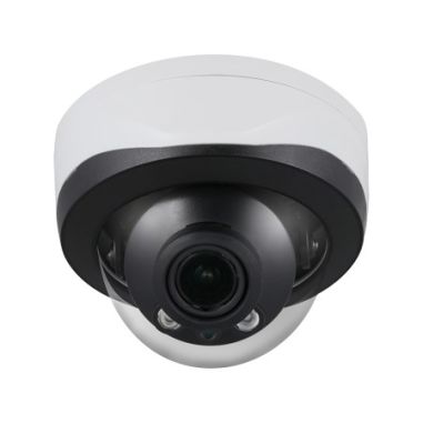 Domo fijo IP PoE Dahua Óptica motorizada 4mpx para exterior Smart IR de 30m, antivandálico