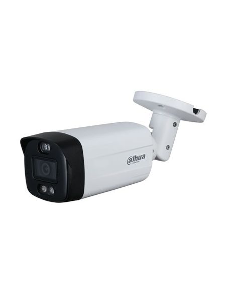Cámara 4 en 1 Dahua Full-Color Óptica fija 5mpx para exterior IR 40m micrófono y Alarma