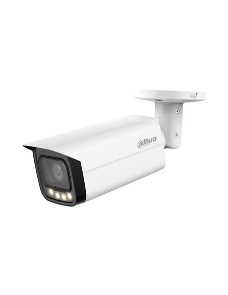 Cámara bullet 4 en 1 Dahua Full-Color Óptica motorizada 5mpx para exterior IR 60m micrófono
