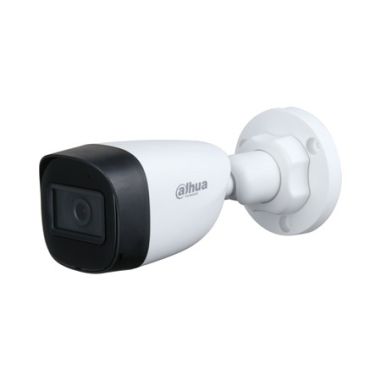 Cámara bullet 4en1 Dahua Óptica fija 5mpx para exterior Smart IR de 30m.