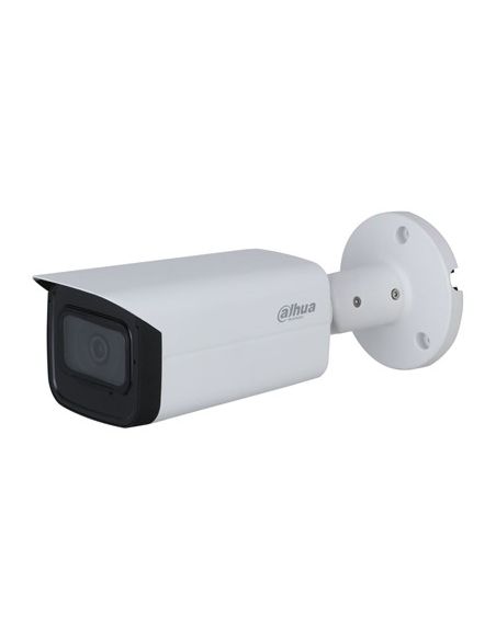 Cámara bullet 4 en 1 Dahua serie PRO Óptica fija 5mpx para exterior Smart IR de 80m, Audio