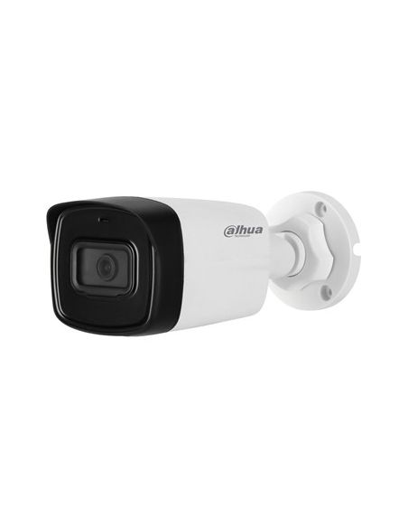 Cámara bullet Dahua 4 en 1 serie PRO Óptica fija 5mp para exterior Smart IR de 80 m
